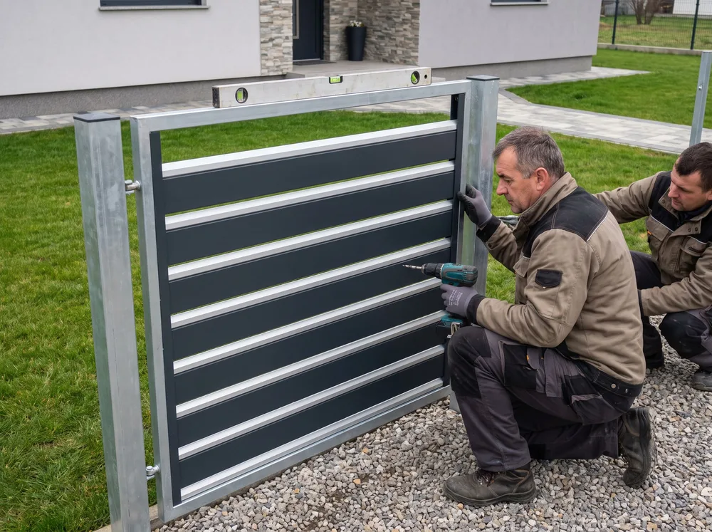 Izrada aluminijskih panel ograda